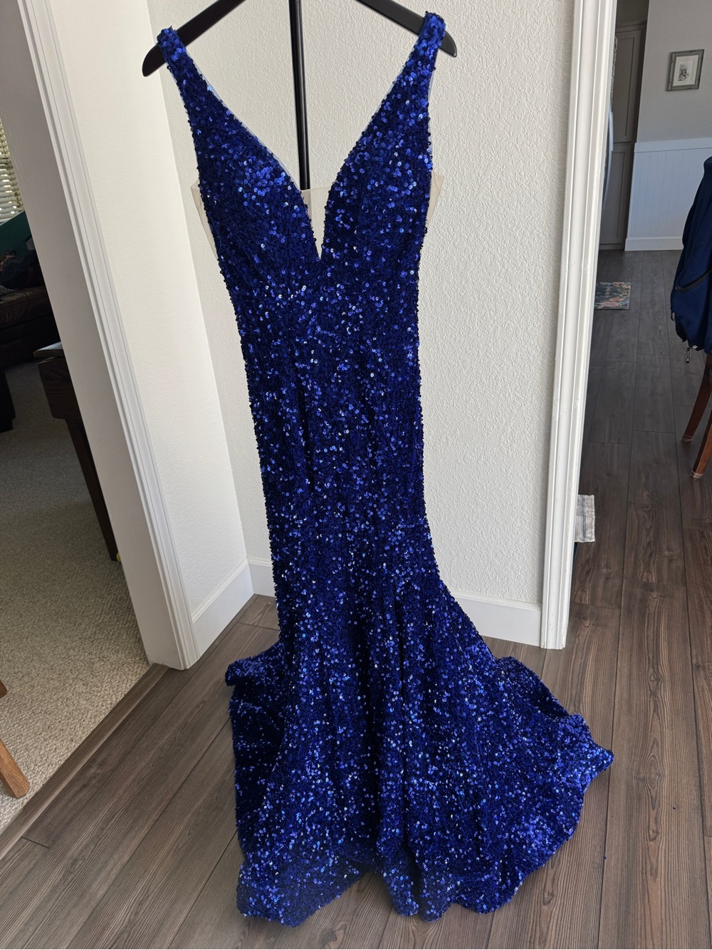 Sherri Hill Mermaid Sequin Gown Size 0